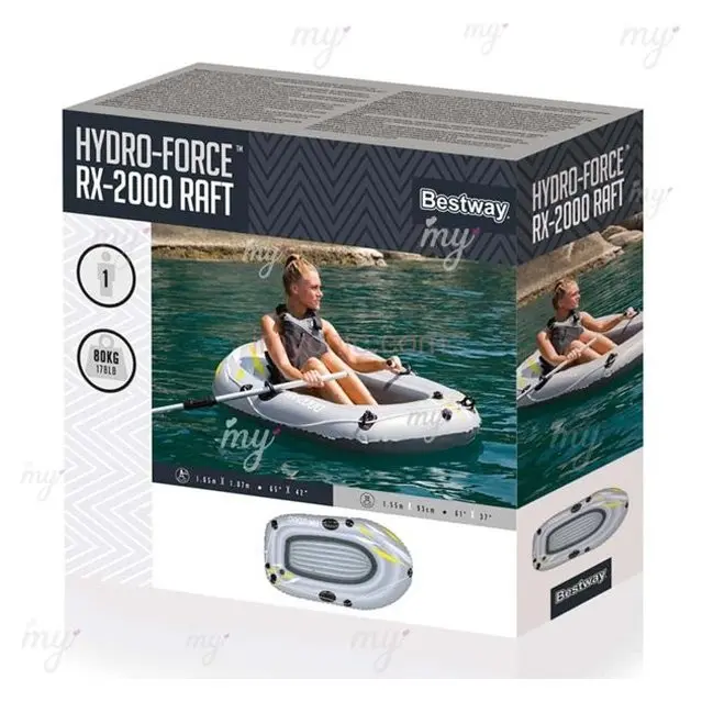 Bestway гумен чамец Hydro-Force, 145 x 87 см