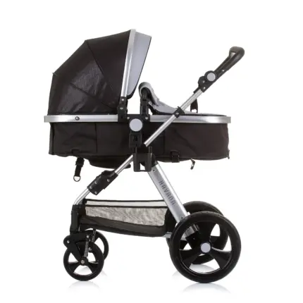 Baby Stroller Havana- Obsidian/Silver
