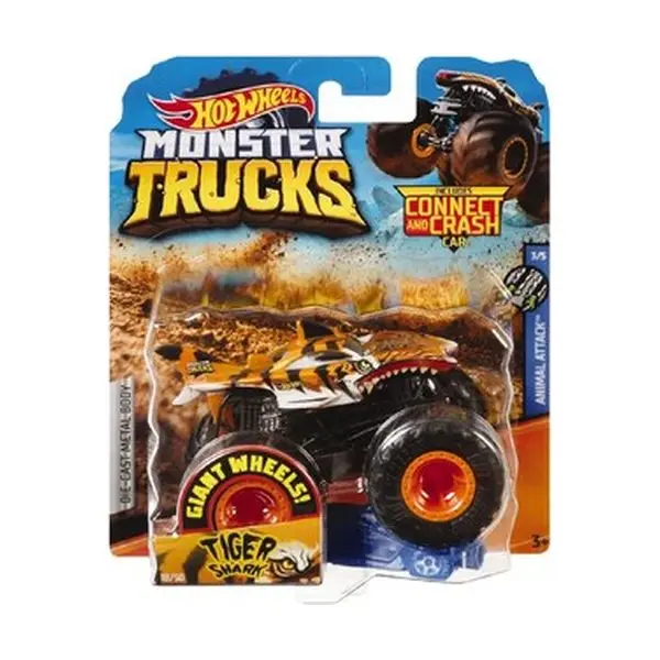 Hot Wheels Monster Truck basic 1-64, colorful