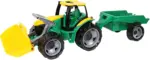 Lena GIGA TRUCKS 02123 – large tractor with shovel function and trailer