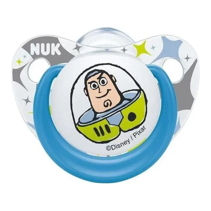 NUK Силиконска цуцла лажалка Disney Toy Story, 6–18 месеци (асортиман дизајни) – слика 2