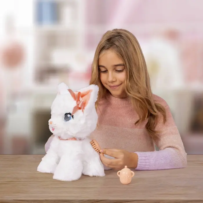 IMC Toys Club Petz Интерактивно плишано маче Bella со шишенце и четка – слика 4