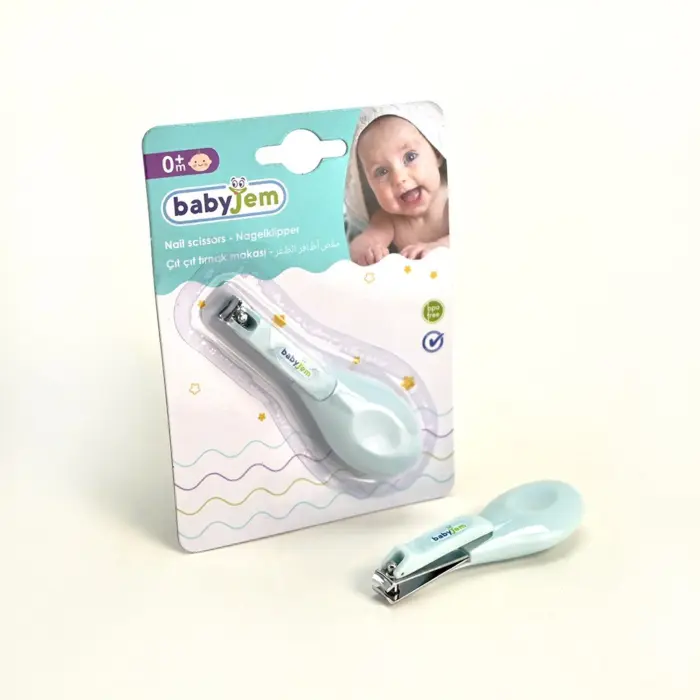Baby Jem Ноктарица за бебе со широка ергономска рачка, сина – слика 4