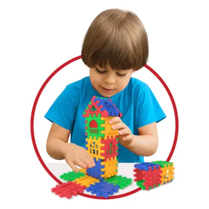SET PUZZLE KALA/SHTËPI 128 PJESË