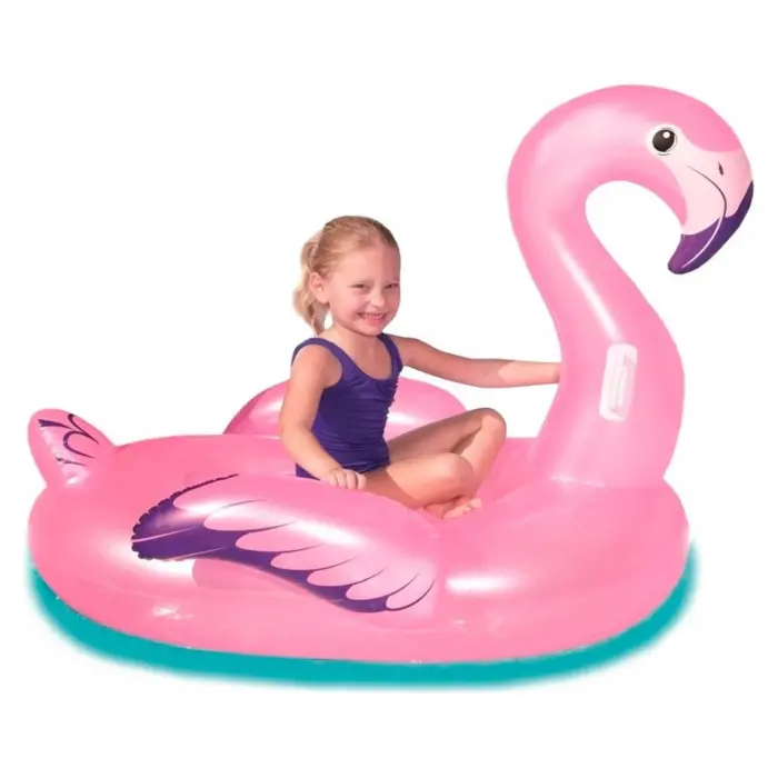 Lodër e fryrë për t'u hipur Bestway Flamingo, 127 x 127 cm