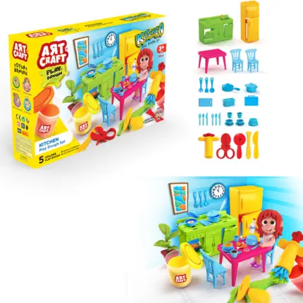 MEGA KITCHEN SET (PLAY DOUGH)