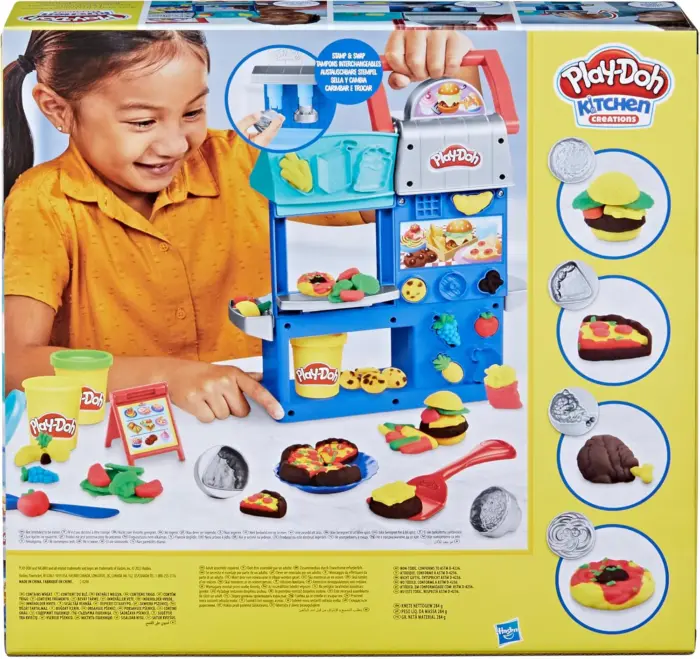 Play‑Doh Kitchen Creations Busy Chef’s Restaurant Playset –  restorant për fëmijë