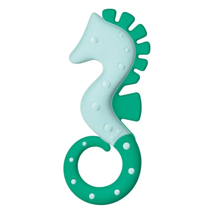 NUK Глодалка за заби Морско коњче All Stages, 3+ месеци (асортиман бои) – слика 4
