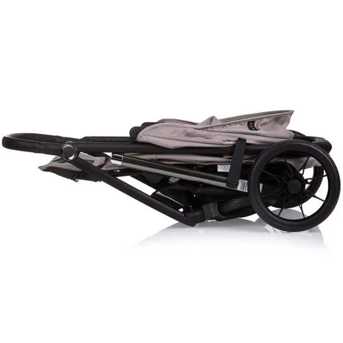 Chipolino Insta baby stroller with aluminium frame, tiramisu (beige)