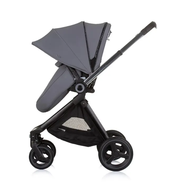 Karroca për bebe Chipolino Elite 3 në 1, Granite (gri)