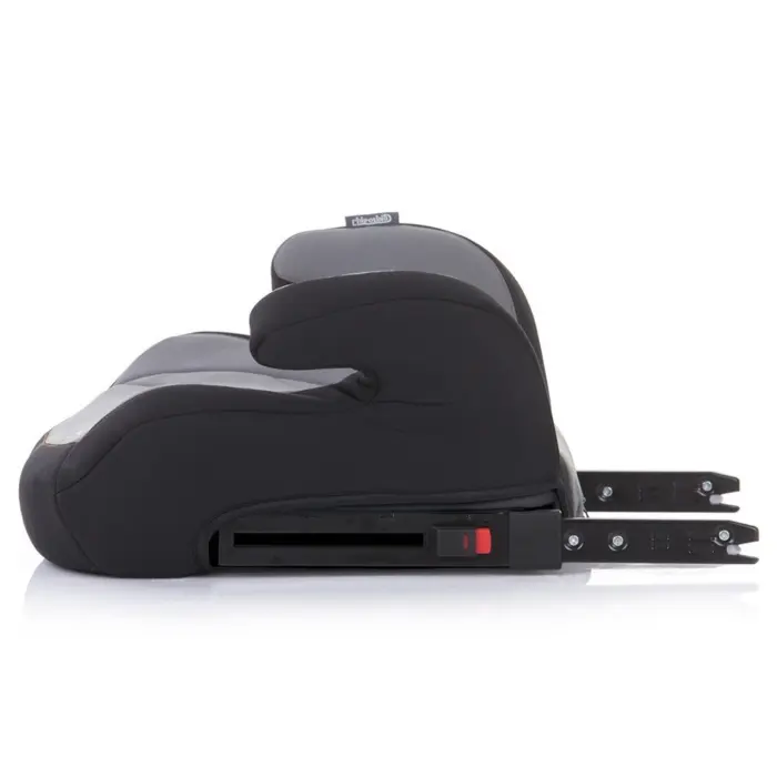 Chipolino Бустер седиште за автомобил Compass со ISOFIX, 22–36 kg, Platinum (сива) – слика 4
