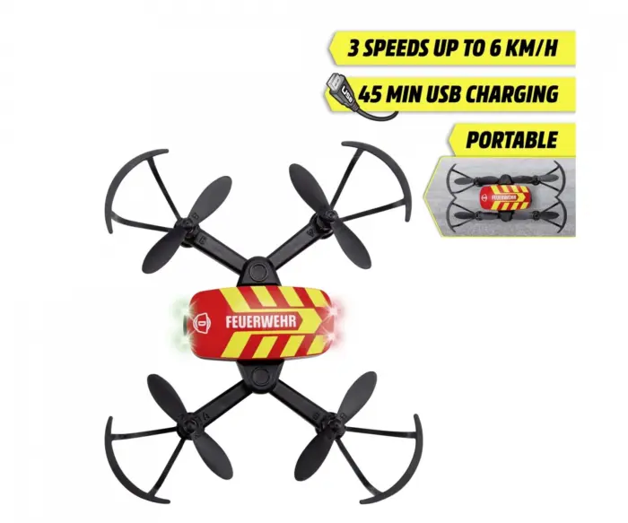 Dickie Toys Remote-control firefighter drone Fire Drone, 12 cm – image 4