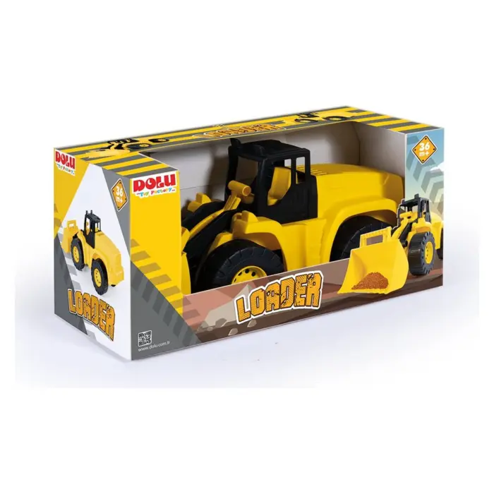 DOLU XL excavator-bulldozer, 60 cm, yellow, 7224