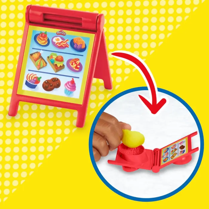 Play‑Doh Kitchen Creations Busy Chef’s Restaurant Playset –  restorant për fëmijë