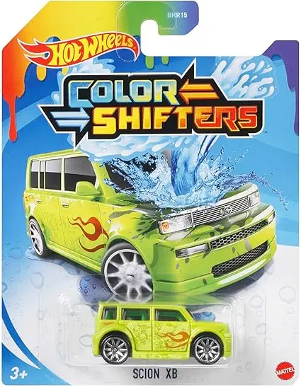 Hot Wheels 1:64 Color Shifters – car with color-changing effect in water