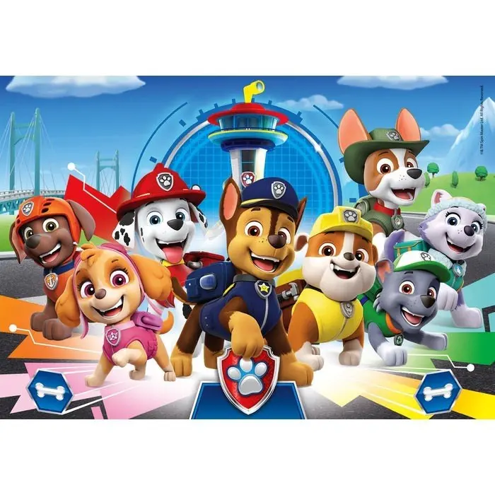 Clementoni Сложувалка Supercolor Paw Patrol, 2 x 60 парчиња – слика 3