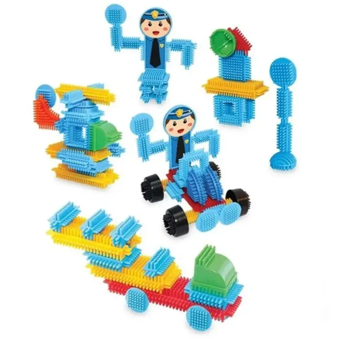 Dede Cactusblocks “Police Station” building blocks, 55 pieces