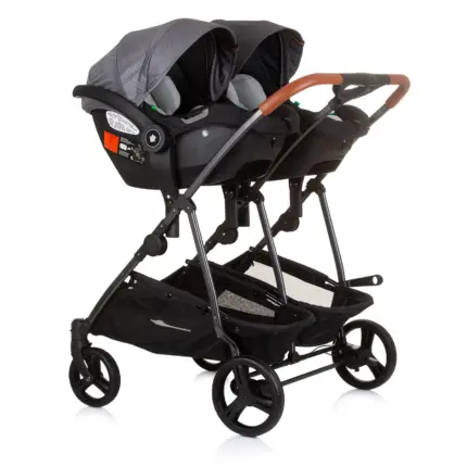Karrocë për bebe Duo Smart- Silver Grey
