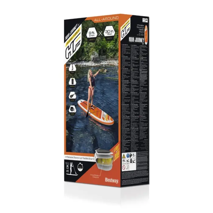 Hydro-Force 9′ x 30 x 4.75/2.74m x 76cm x 12cm Aqua Journey Set