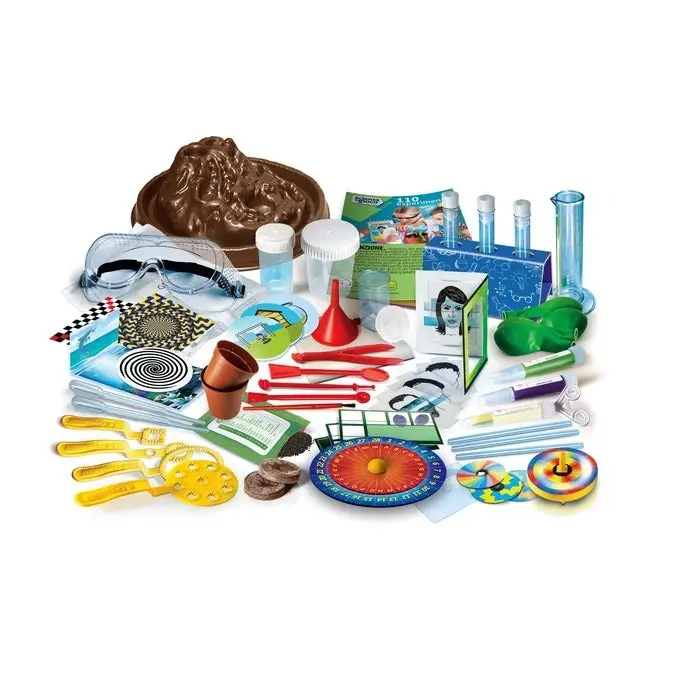 Clementoni Научен сет Science & Play Lab 110 Experiments & Go!, хемија и физика – слика 3