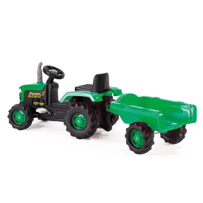 TRAKTOR ME RIMORKIO Dolu