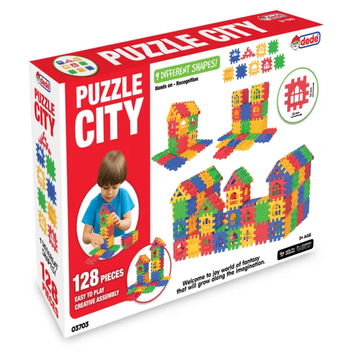 SET PUZZLE KALA/SHTËPI 128 PJESË