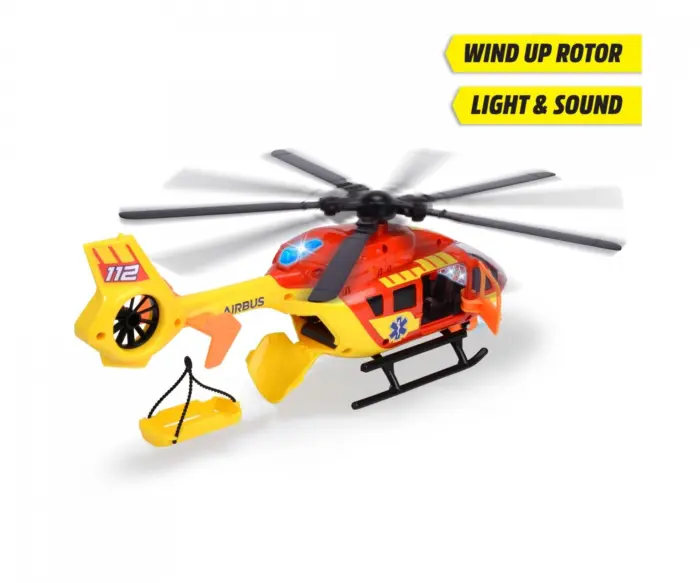 Dickie Toys Хеликоптер за брза помош Airbus H145, 36 cm, светло и звук – слика 2