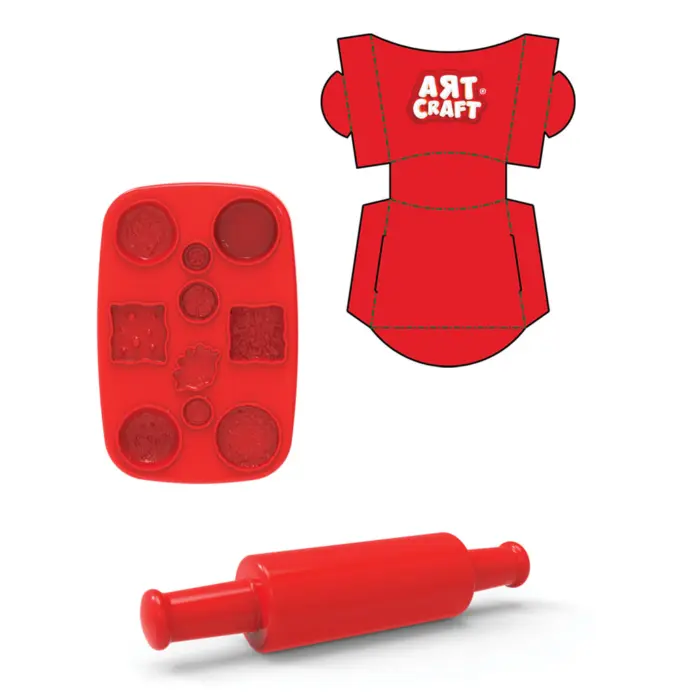 MODELING CLAY SET SMALL HAMBURGER 150 g