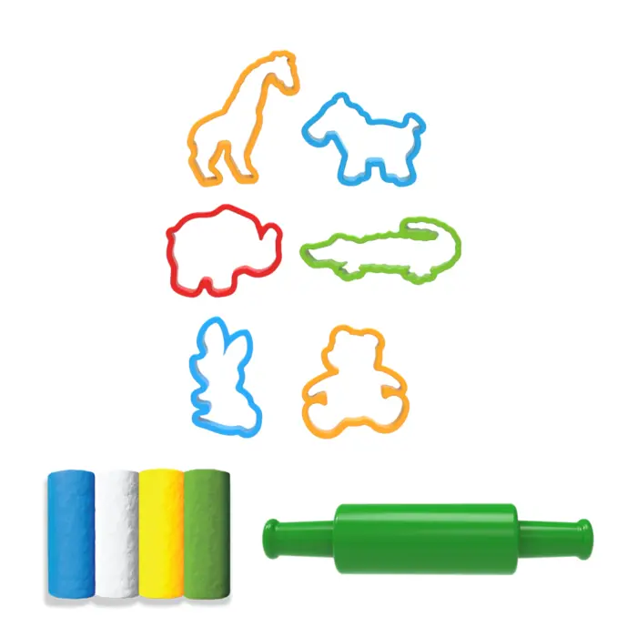 MODELING CLAY SET 200 G. ANIMALS