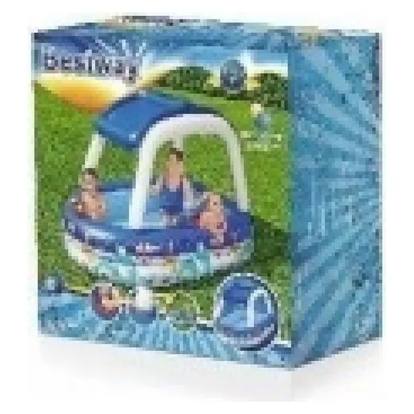 Bestway Pishinë për fëmijë Sea Captain Shaded, 213 x 155 x 132 cm