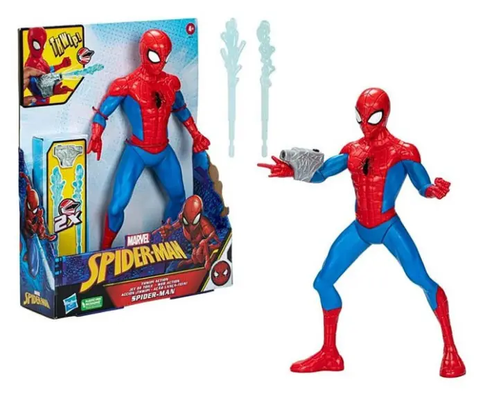 Hasbro Акциона фигура Spider-Man Thwip Action со фрлач на мрежа, 30 cm Hasbro Акциона фигура Spider-Man Thwip Action со фрлач на мрежа, 30 cm