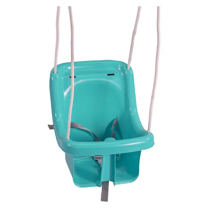 DOLU large baby swing with safety belt, green, 2656