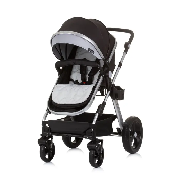 Baby Stroller Havana- Obsidian/Silver