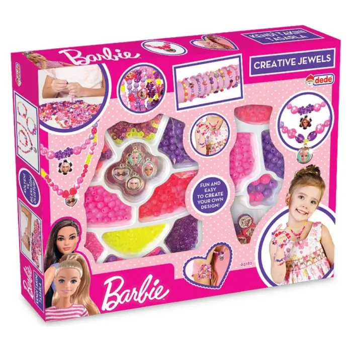 Set rruazash për bizhuteri DEDE Barbie në kuti të dyfishtë, 03182