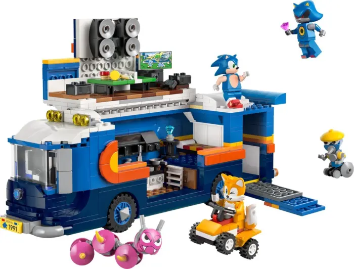 LEGO® Sonic the Hedgehog Командниот камион на Тим Соник (77006)