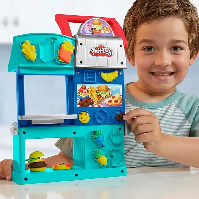 Play‑Doh Kitchen Creations Busy Chef’s Restaurant Playset –  restorant për fëmijë