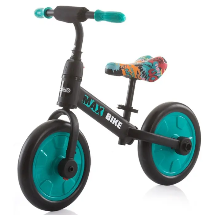 Chipolino Max Bike 2-in-1 kids' bike, balance and pedal, 10 inch, Mint – image 3