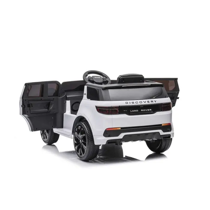 Chipolino Xhip me akumulator për fëmijë Land Rover Discovery 12 V me telekomandë, i bardhë – foto 6