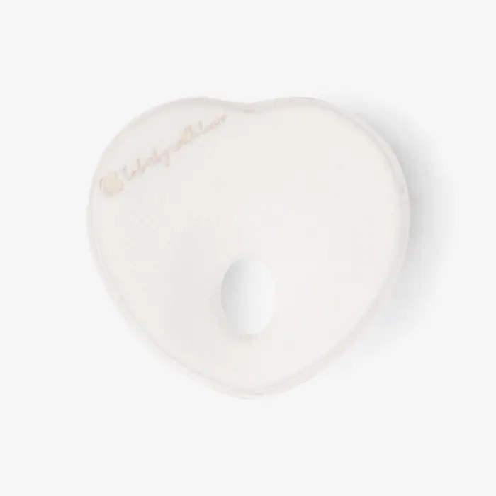 Kikka Boo Ergonomic memory foam pillow Heart Airknit, white
