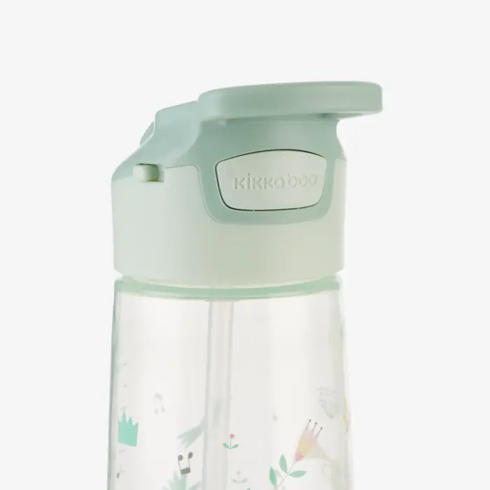 Kikka Boo Shishe me thithkë silikoni Music Fest, 450 ml, mentol