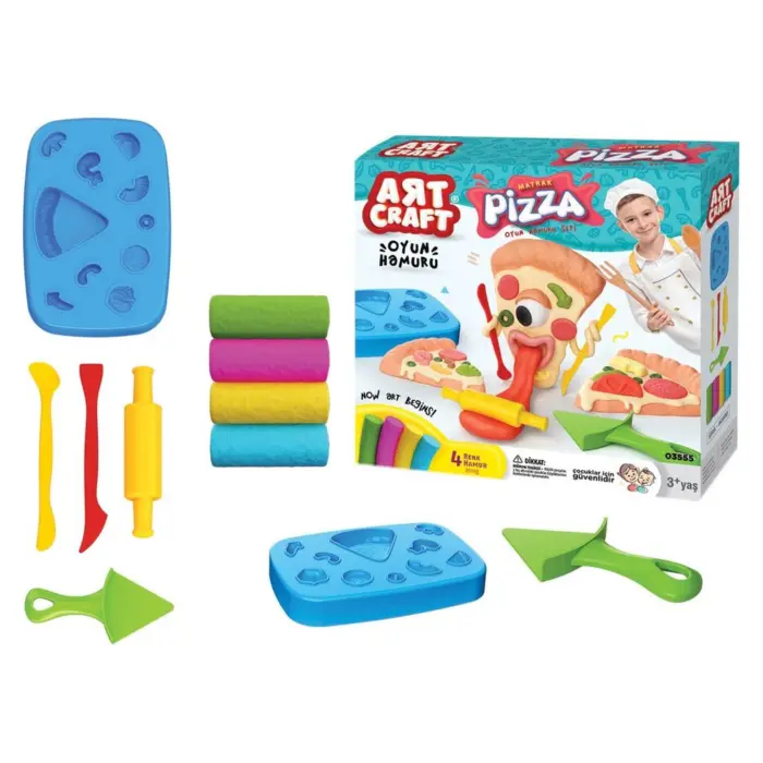 ART CRAFT Set plastelinë Pica, 200 g, 03555