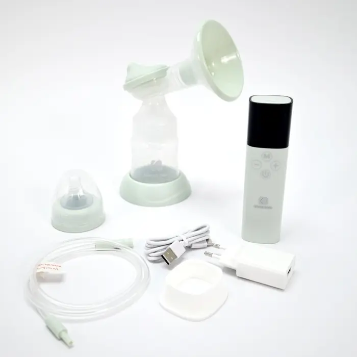 Kikka Boo Caily electric breast pump with 3 modes and LED display, mint – image 2