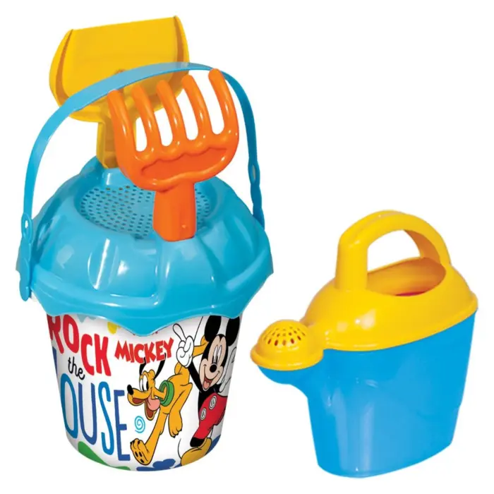 ak-03530-1 Set kovë plazhi DEDE Mickey Mouse, Ø 15 × 28 cm, 03530
