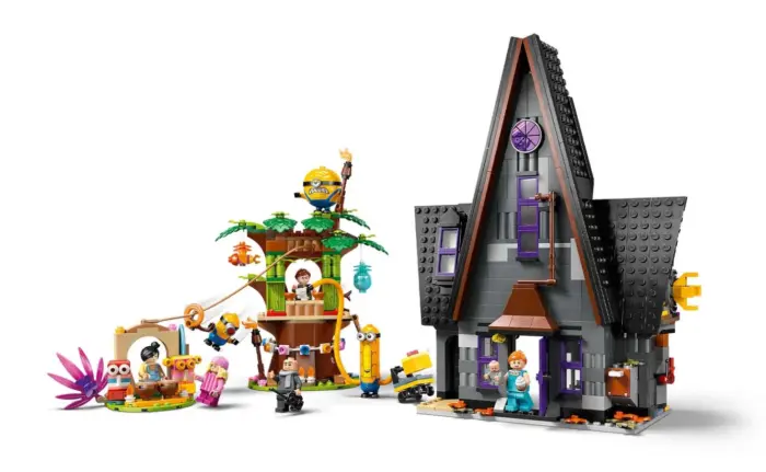 LEGO® Despicable Me 4 – Minionët dhe vila familjare e Gru (75583)