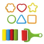 MODELING CLAY SET GEOMETRIC SHAPES