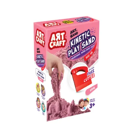 MODELING SAND 500 G PINK
