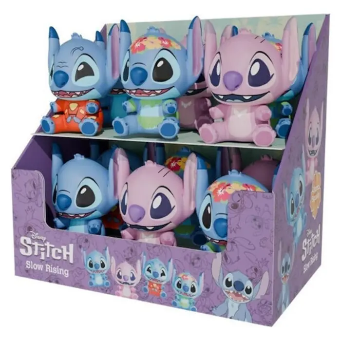 Figurë squishy Disney Stitch Slow Rising, 9 cm, asortiment