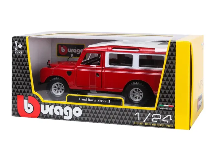 Bburago Land Rover Series II метален модел 1:24 – слика 5