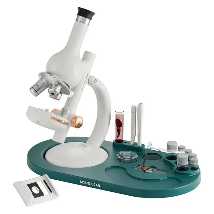 Top Bright Science Can Set mikroskopi 1600 me pajisje laboratorike