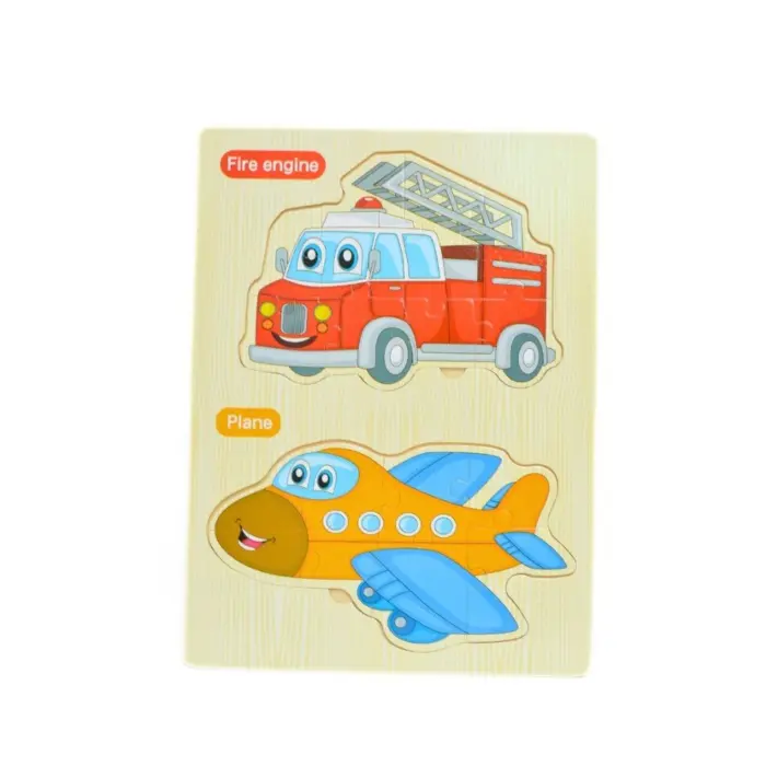 Puzzle druri për fëmijë me dy motive, 22,5 x 29,5 cm – foto 5